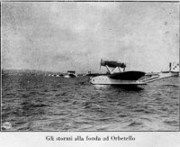 Gli stormi alla fonda ad Orbetello